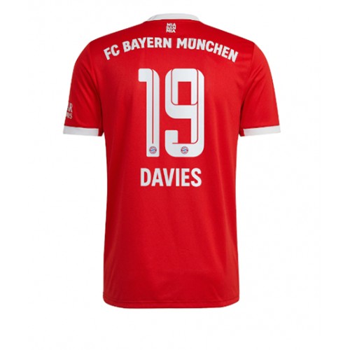 Dres Bayern Munich Alphonso Davies #19 Domaci 2022-23 Kratak Rukav